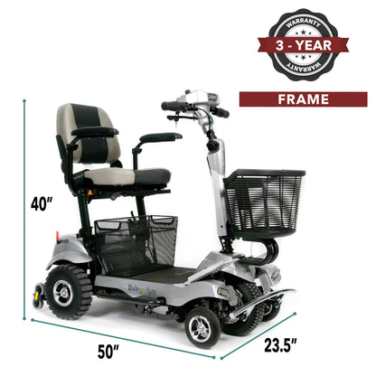 Quingo Flyte Mobility Scooter with MK2 Self Loading Ramp