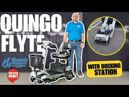 Quingo Flyte Mobility Scooter with MK2 Self Loading Ramp